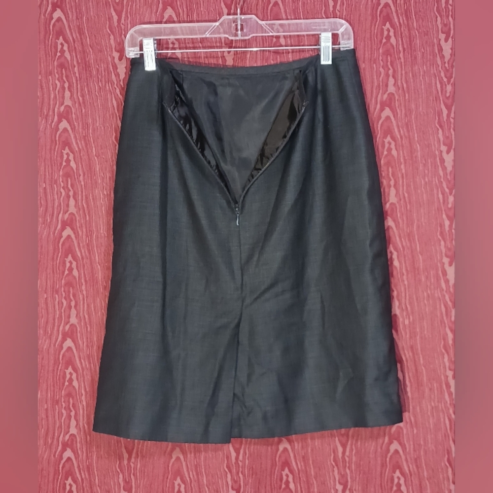 Kasper 2 Piece Gray Collared Button Long Sleeve S… - image 7